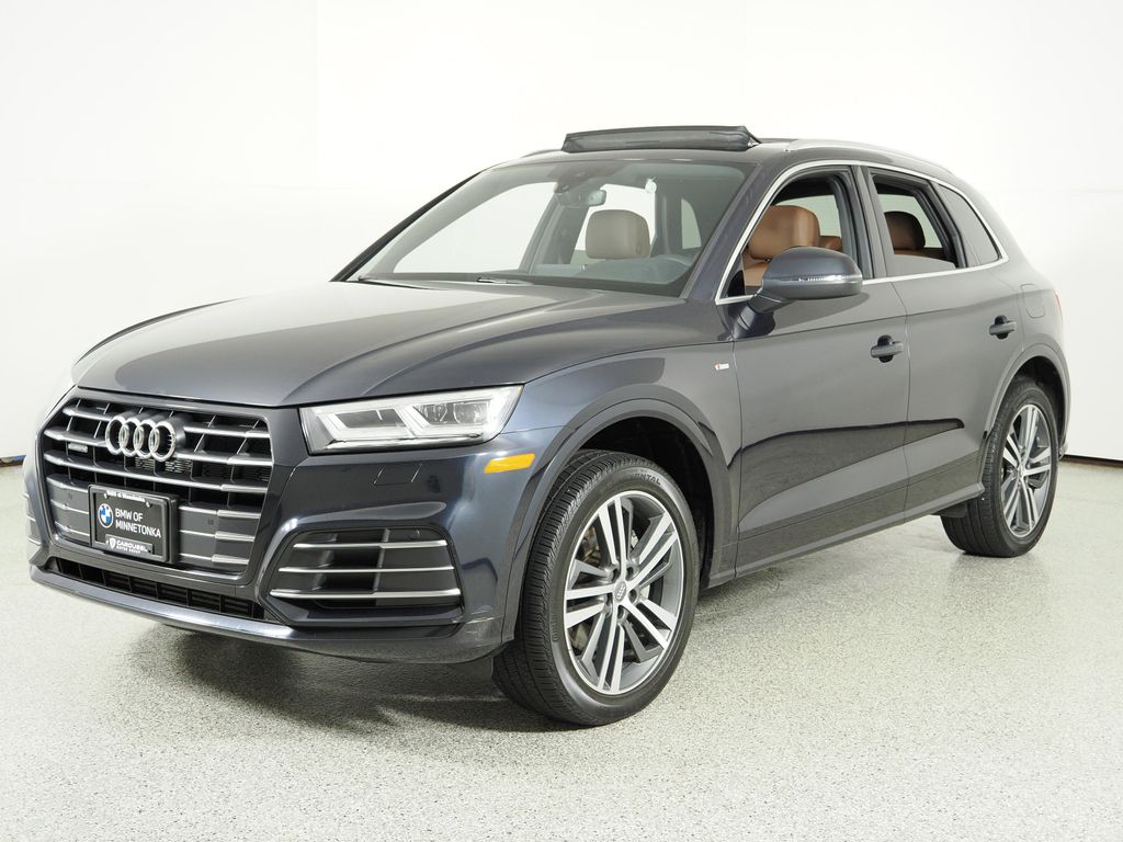 Used 2020 Audi Q5 Premium Plus with VIN WA1E2AFY8L2051333 for sale in Wayzata, Minnesota