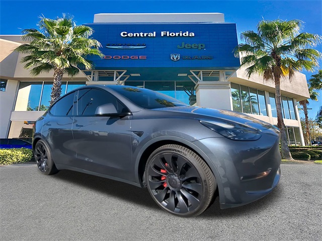 Used 2022 Tesla Model Y Performance with VIN 7SAYGDEF1NF558020 for sale in Orlando, FL