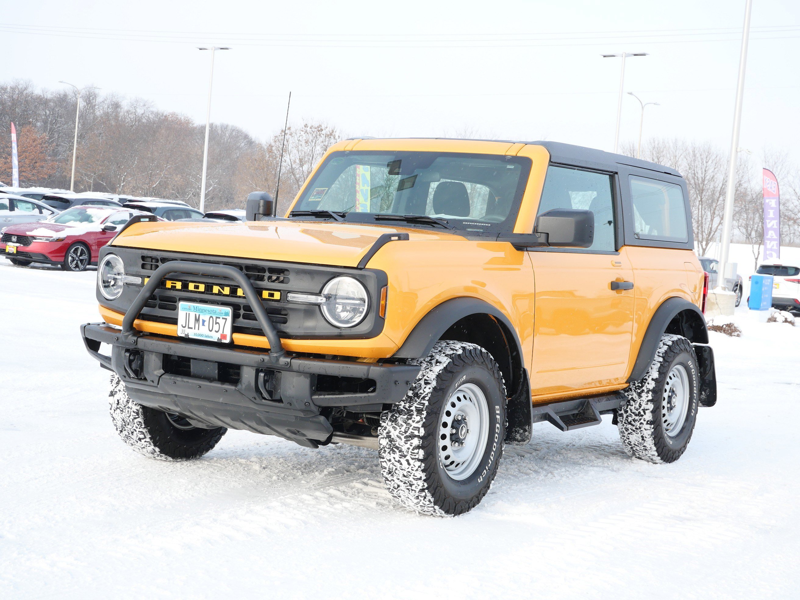 Used 2022 Ford Bronco 2-Door Base with VIN 1FMDE5AH4NLB46391 for sale in Waite Park, Minnesota