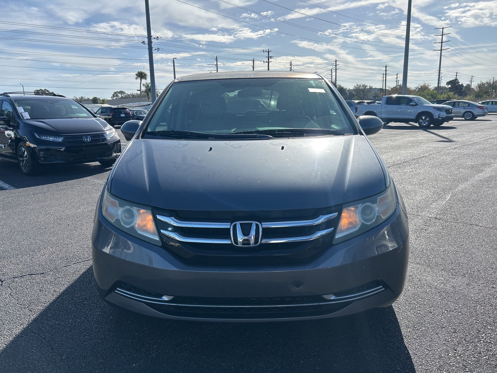 Used 2014 Honda Odyssey EX with VIN 5FNRL5H45EB077149 for sale in Port Richey, FL