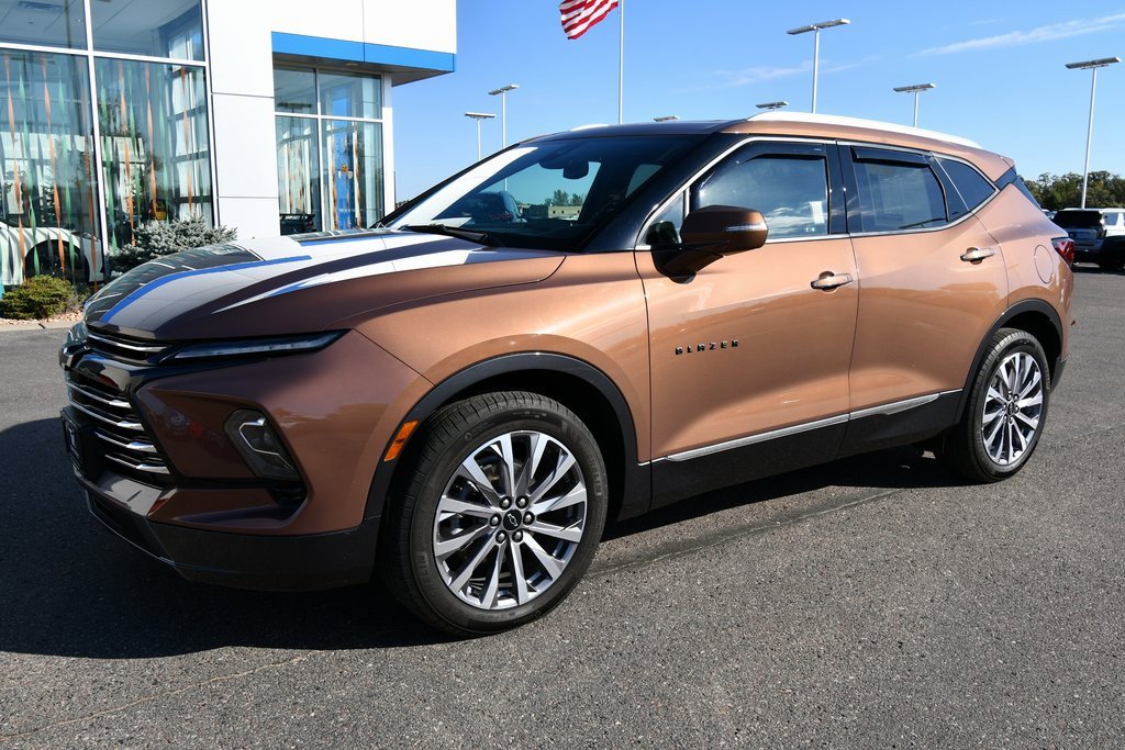 Used 2023 Chevrolet Blazer Premier with VIN 3GNKBLRS2PS194064 for sale in North Branch, Minnesota