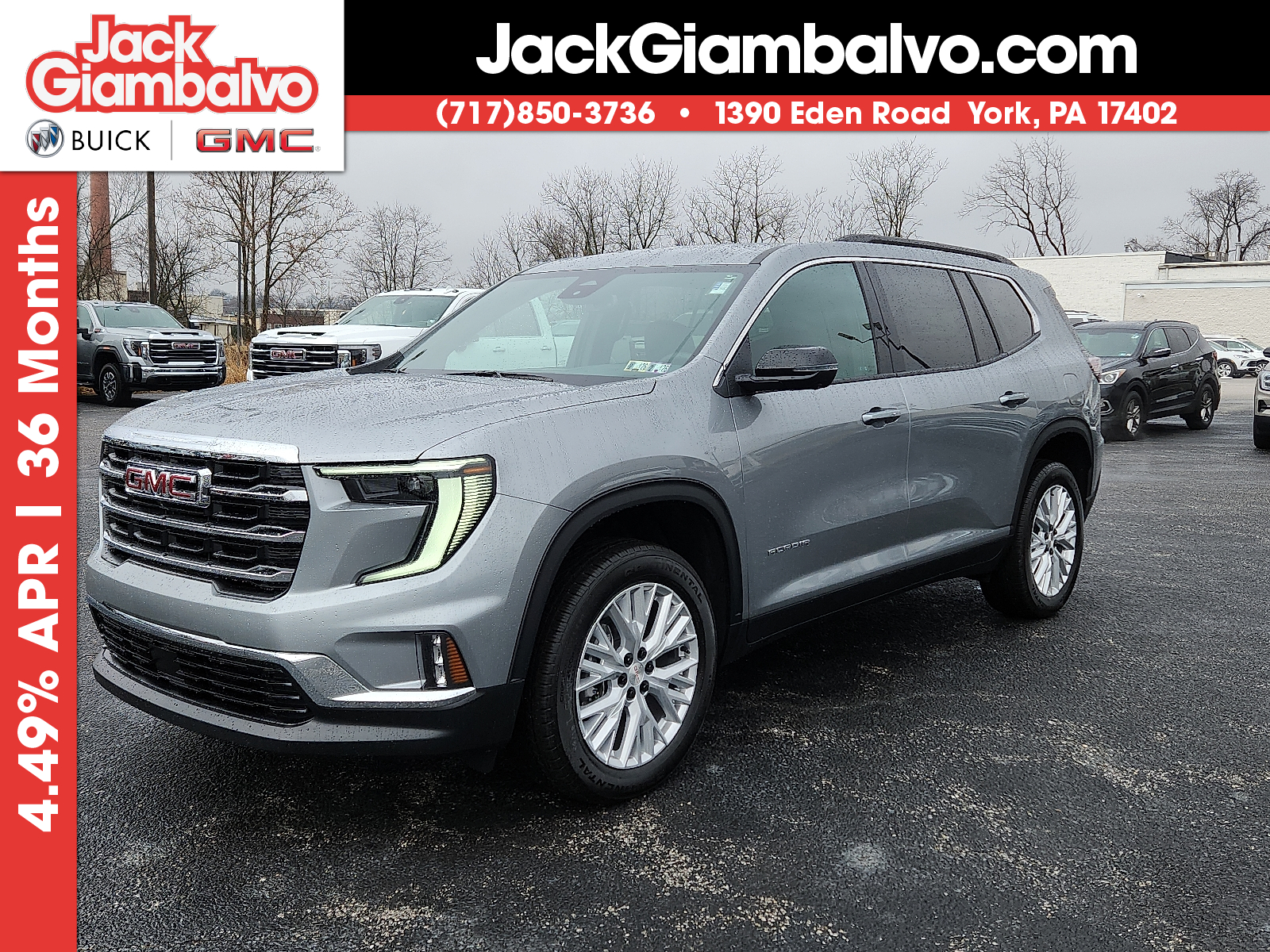 New 2025 Sterling Metallic GMC Elevation image 1