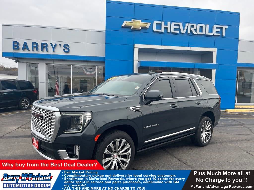 Used 2021 Hunter Metallic GMC Denali image 1