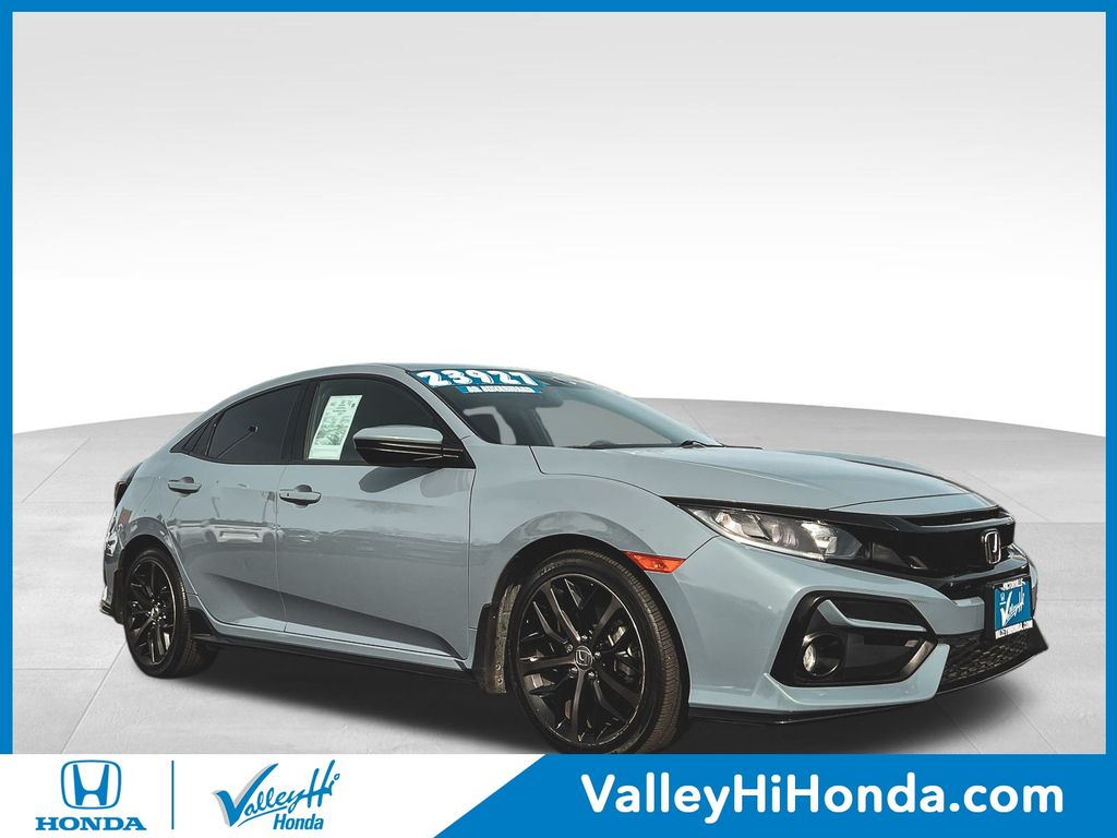 2021 Honda Civic Hatchback Sport's photo