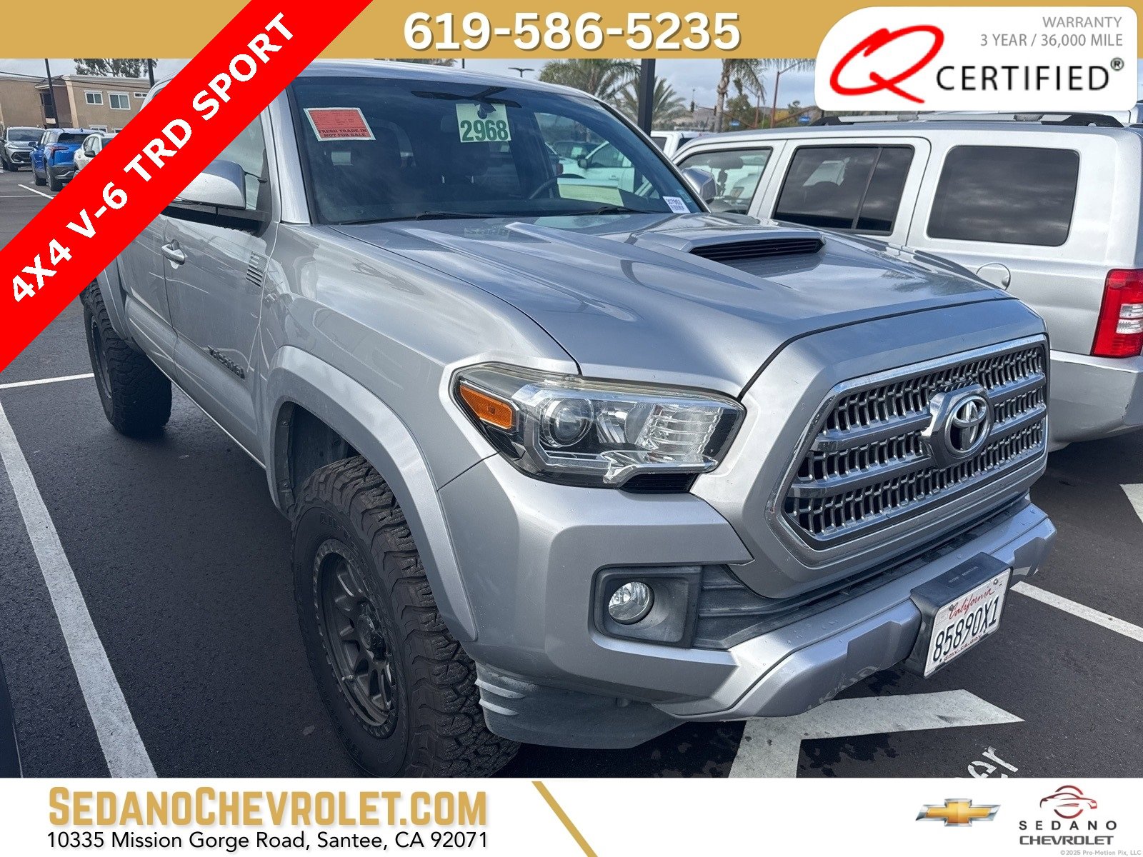 2016 Toyota Tacoma TRD Sport