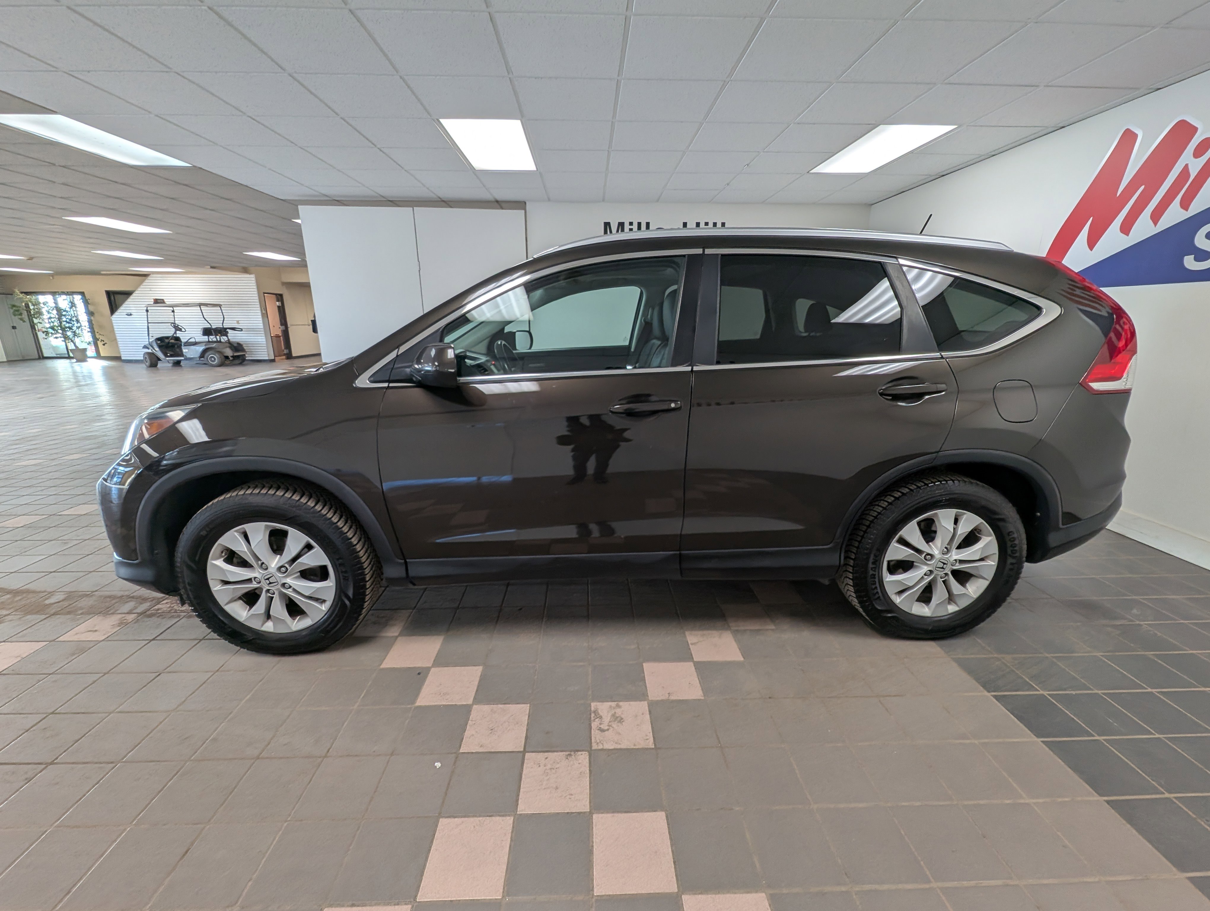 Used 2013 Honda CR-V EX-L with VIN 5J6RM4H74DL081183 for sale in Hermantown, Minnesota