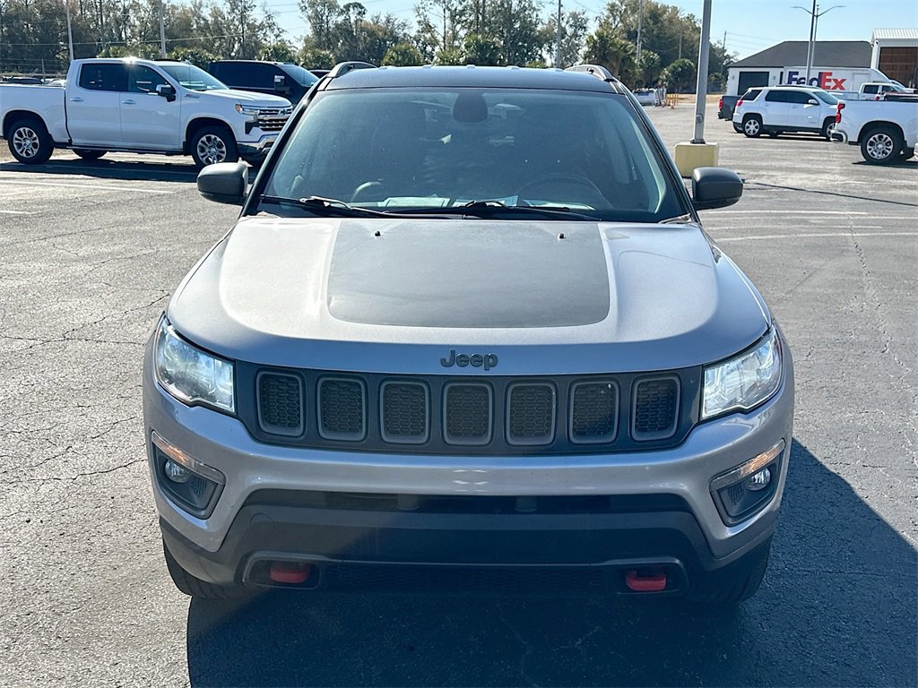 Used 2020 Jeep Compass Trailhawk with VIN 3C4NJDDB6LT195437 for sale in Bartow, FL