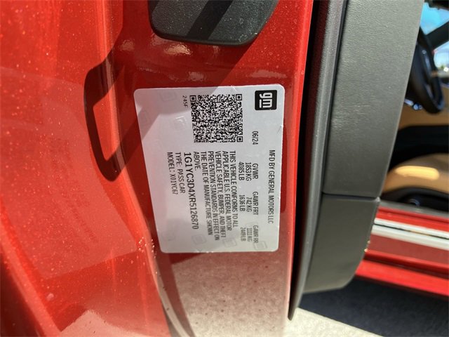 2024 Chevrolet Corvette Stingray 3LT photo 20
