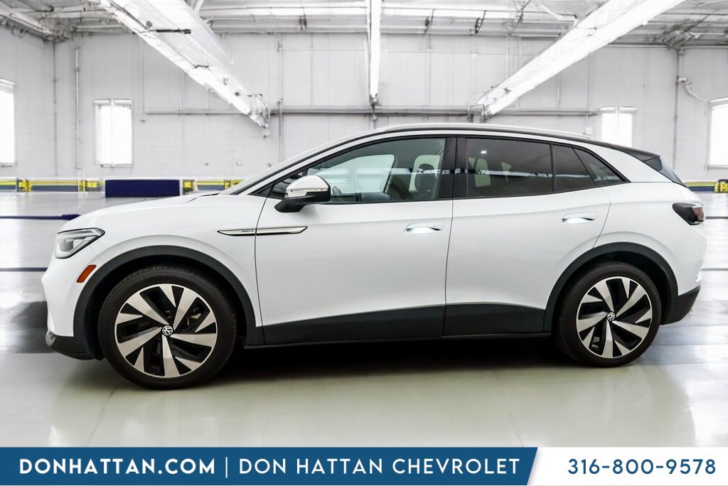 Used 2021 Volkswagen ID.4 PRO S with VIN WVGKMPE24MP058802 for sale in Park City, KS