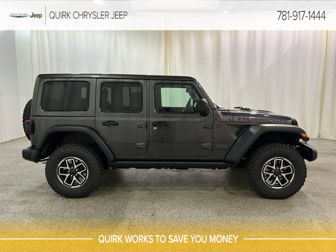 New 2025 Granite Crystal Metallic Clearcoat Jeep Rubicon image 5