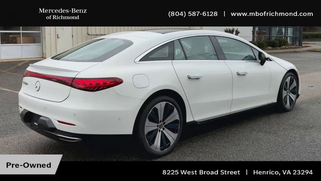 Used 2022 Mercedes-Benz EQS Base with VIN W1KCG2DB4NA013616 for sale in Richmond, VA