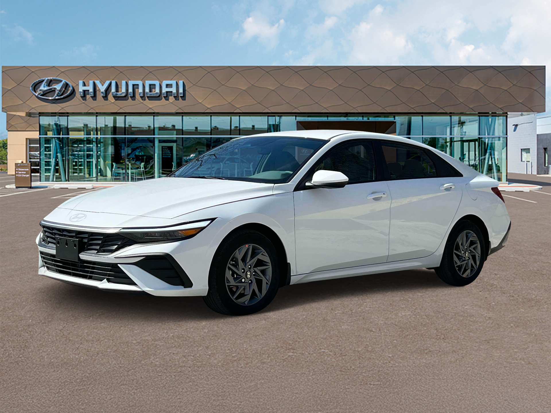 New 2025 White Hyundai Blue image 2