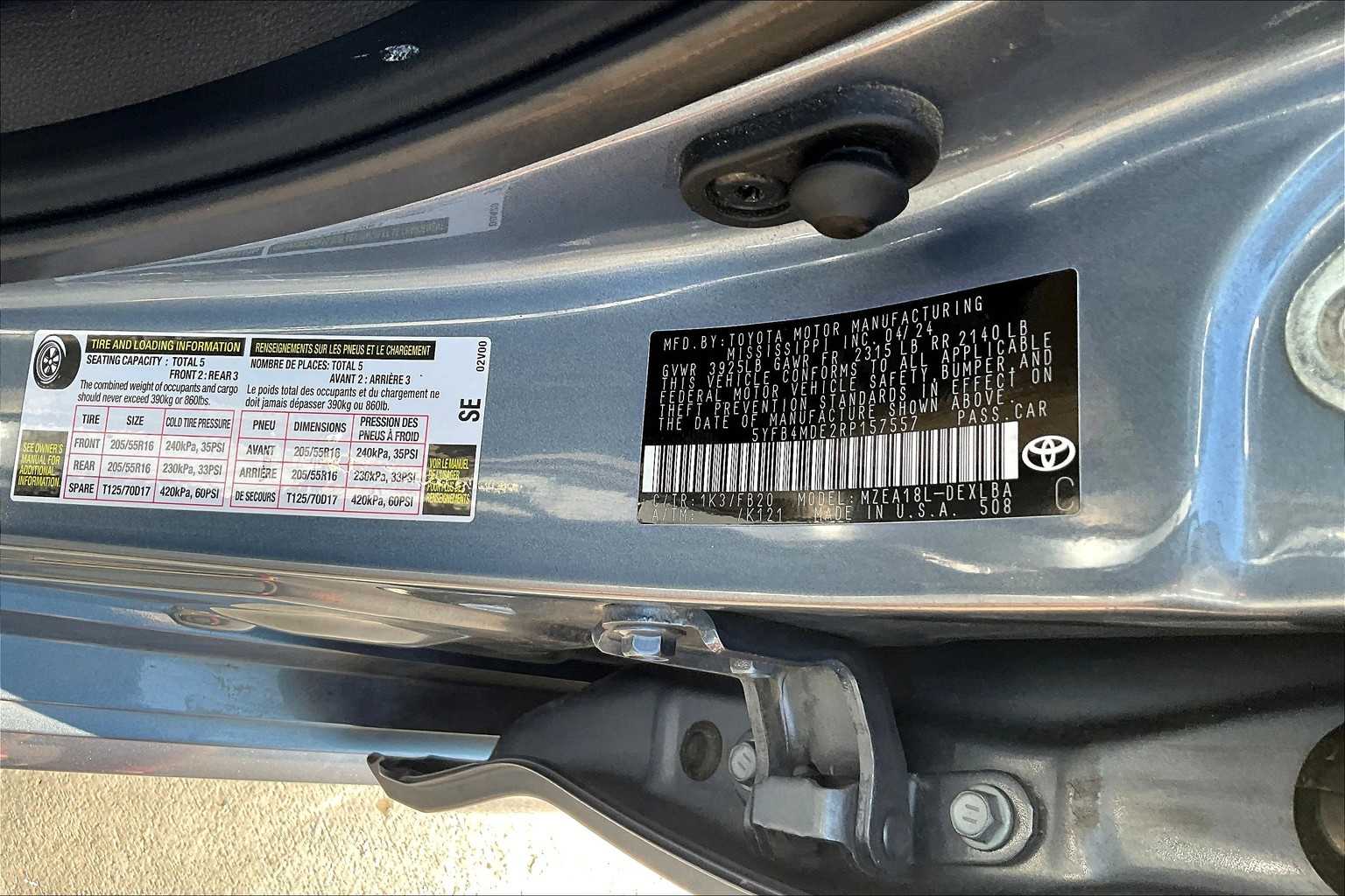 2024 Toyota Corolla LE photo 31