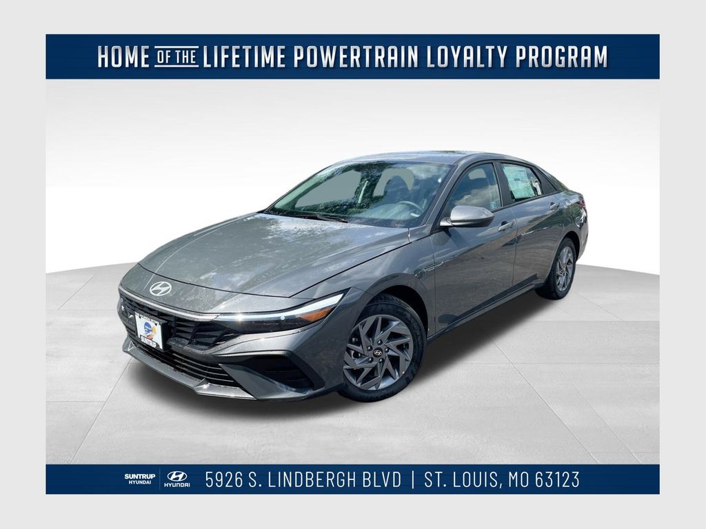 2025 Hyundai Elantra Blue