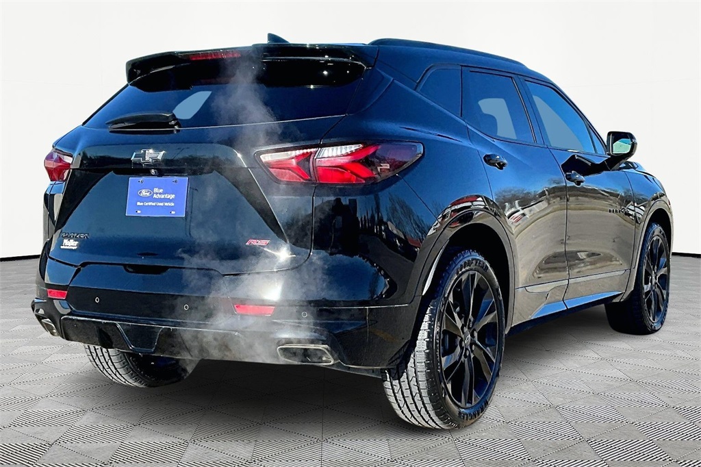 Certified 2022 Chevrolet Blazer RS with VIN 3GNKBERS8NS162163 for sale in Kansas City