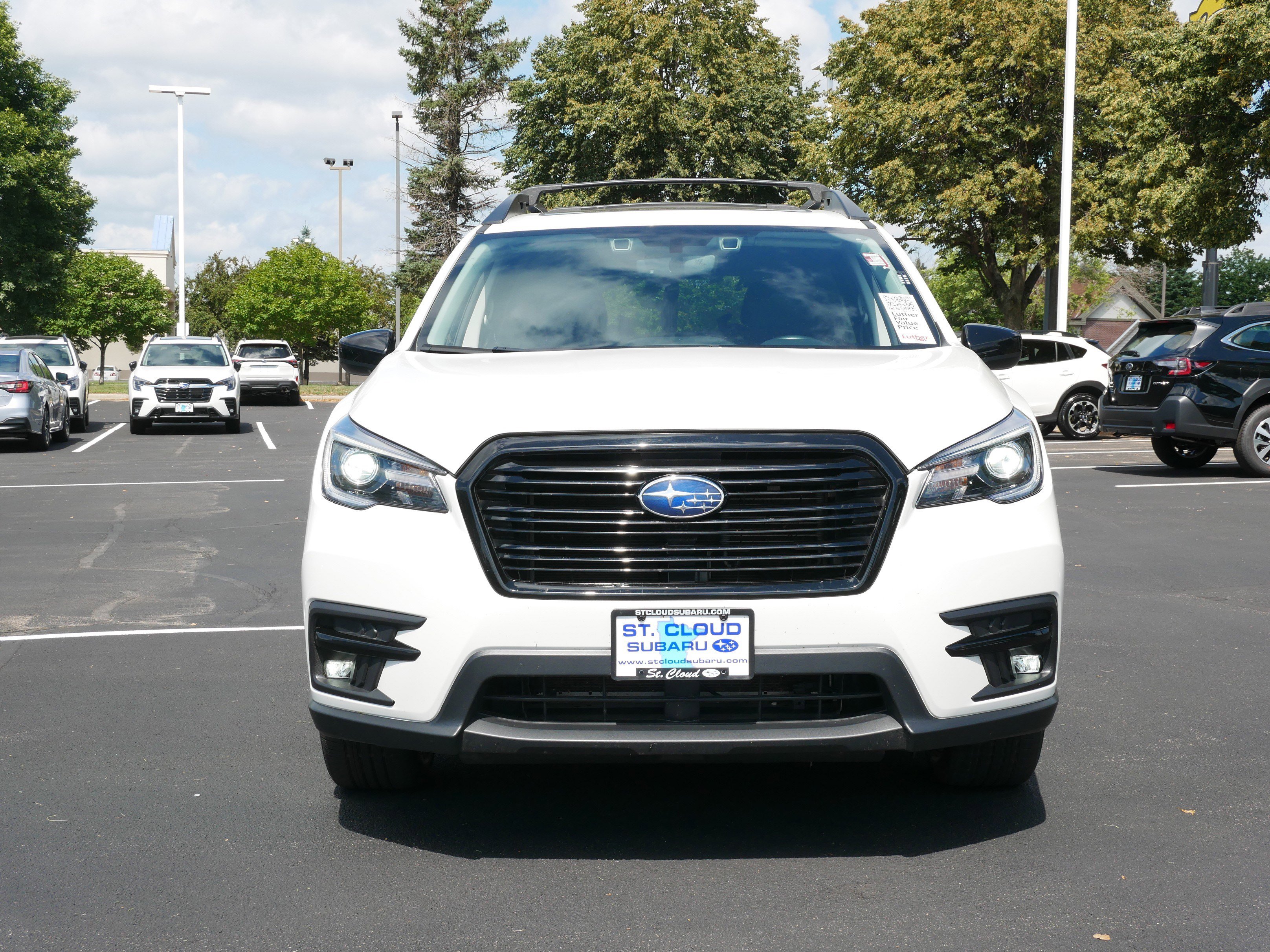 Certified 2022 Subaru Ascent Onyx Edition with VIN 4S4WMAJD4N3455652 for sale in Saint Cloud, Minnesota