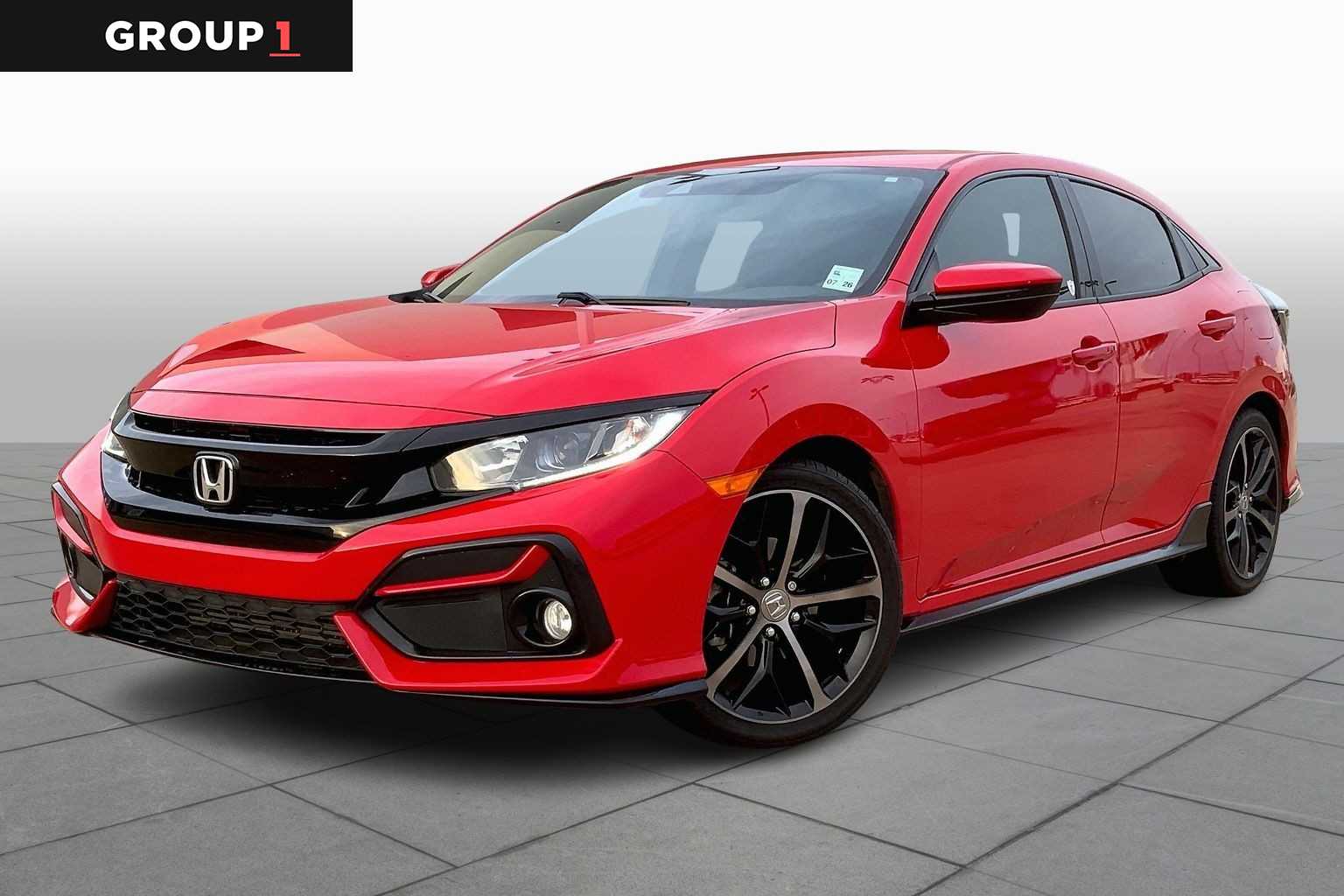 2021 Honda Civic Hatchback Sport's photo