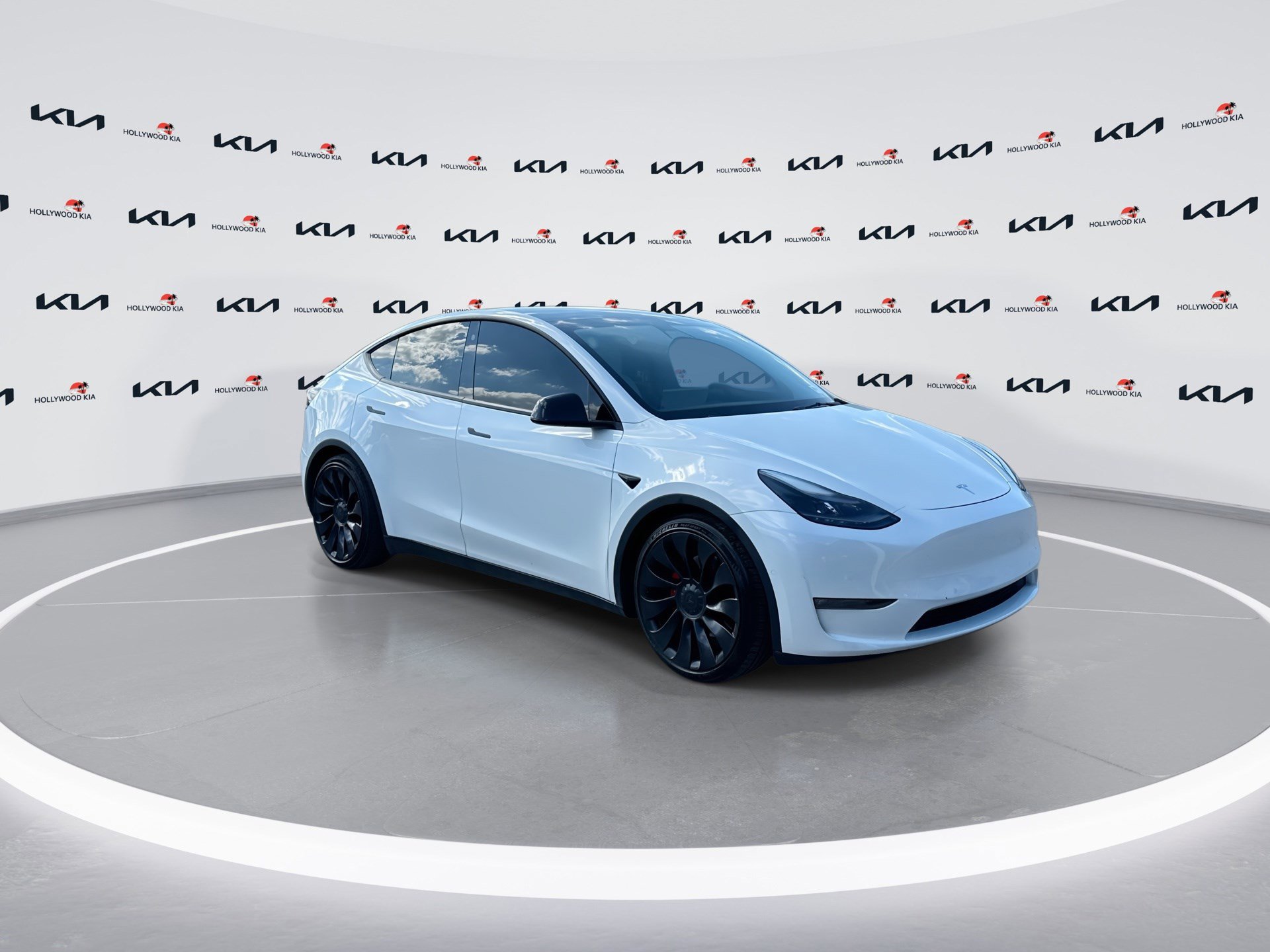 Used 2021 Tesla Model Y Performance with VIN 5YJYGDEF9MF230291 for sale in Hollywood, FL