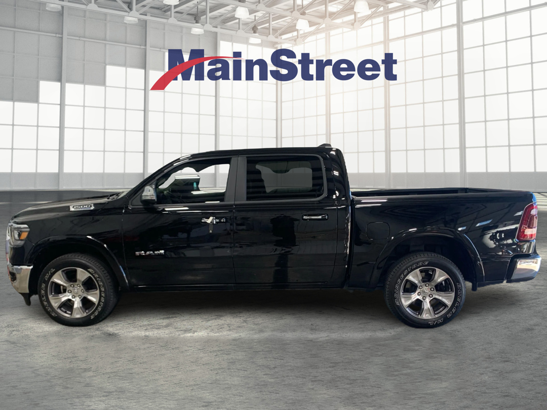 Used 2021 RAM Ram 1500 Pickup Laramie with VIN 1C6SRFJT4MN806630 for sale in Kansas City