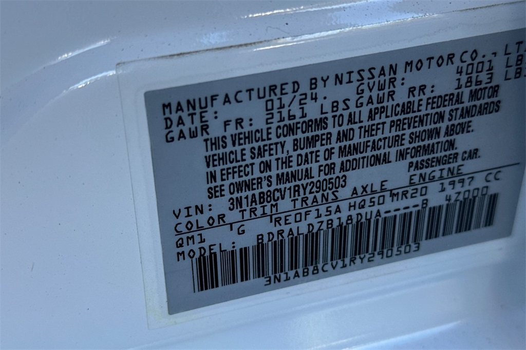 2024 Nissan Sentra SV photo 29