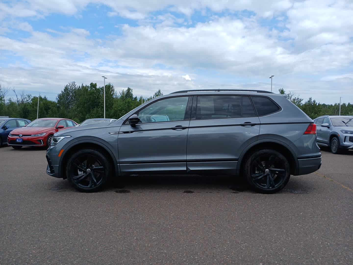 Certified 2023 Volkswagen Tiguan SE R-LINE BLACK with VIN 3VV8B7AX6PM104115 for sale in Hermantown, Minnesota