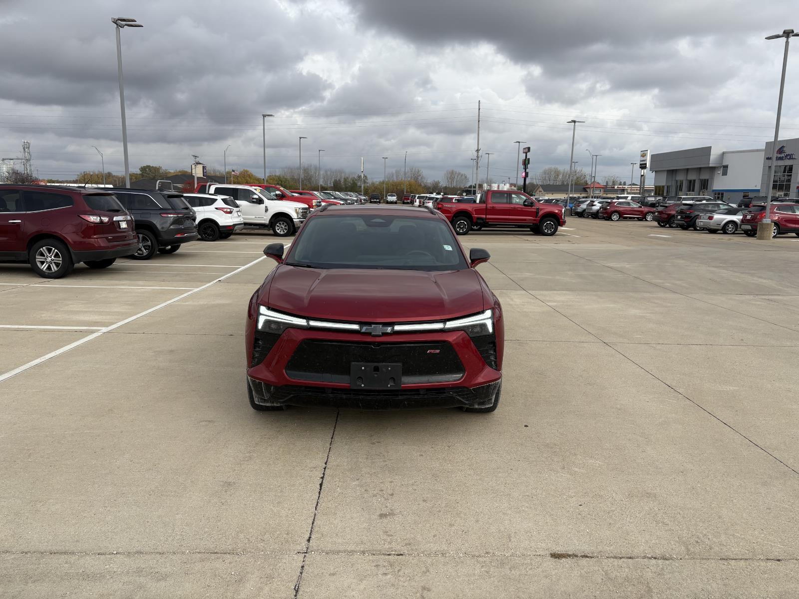 Used 2024 Chevrolet Blazer EV RS with VIN 3GNKDCRJ1RS118923 for sale in Charles City, IA