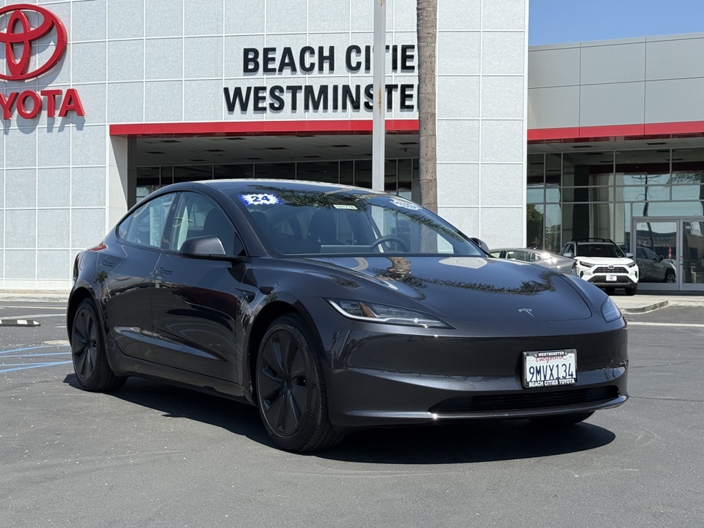 Used 2024 Tesla Model 3 Base with VIN 5YJ3E1EA8RF786912 for sale in Westminster, CA