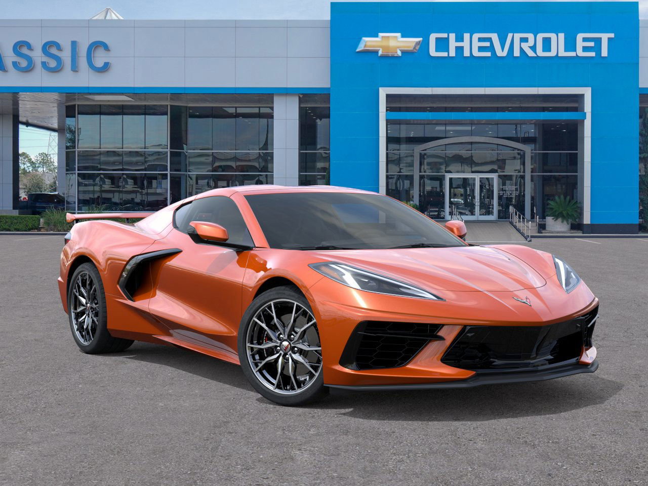 2026 Chevrolet Corvette Stingray 2LT Orange at Classic Elite Chevrolet Hwy 6