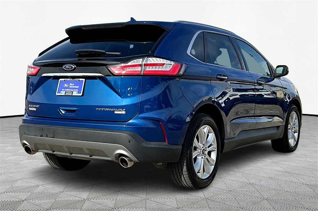 Certified 2020 Ford Edge Titanium with VIN 2FMPK4K99LBA27028 for sale in Kansas City