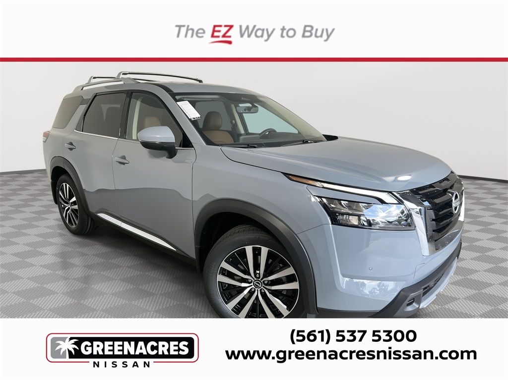 New 2025 Boulder Gray Pearl Nissan Platinum image 1