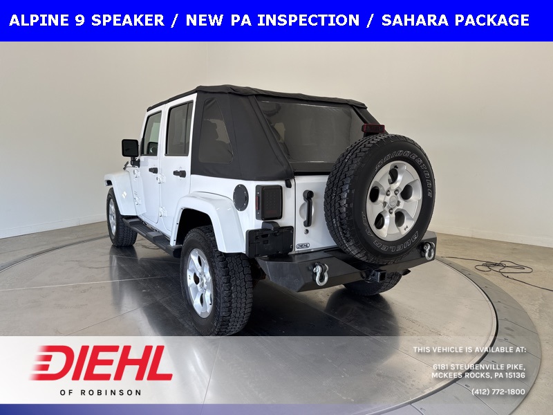 2015 Jeep Wrangler Unlimited Sahara photo 5