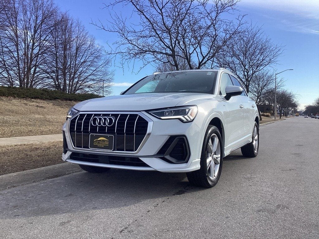 Used 2021 Audi Q3 S Line Premium Plus with VIN WA1EECF33M1010851 for sale in Kansas City