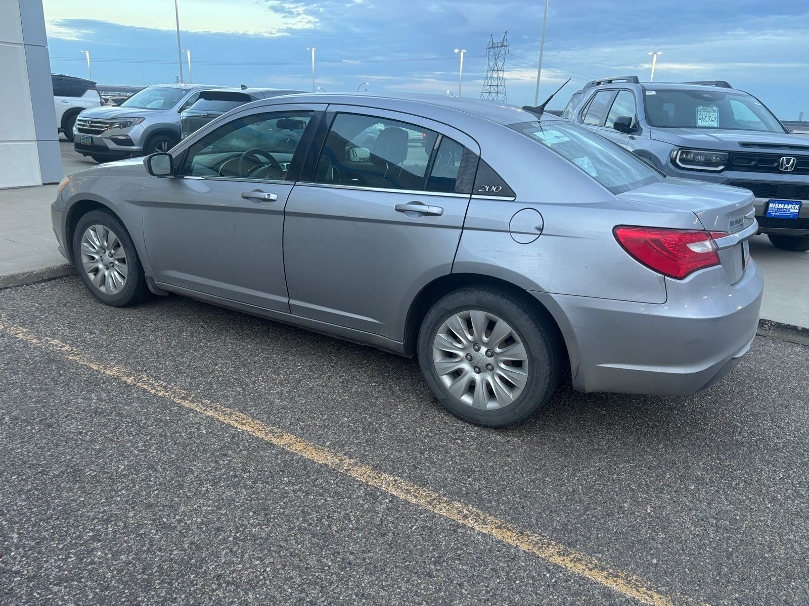 Used 2013 Chrysler 200 LX with VIN 1C3CCBABXDN648121 for sale in Bismarck, ND