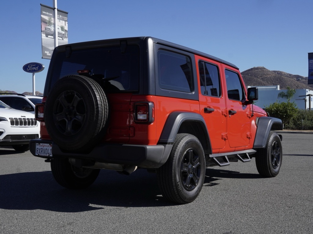 2019 Jeep Wrangler Unlimited Sport photo 3