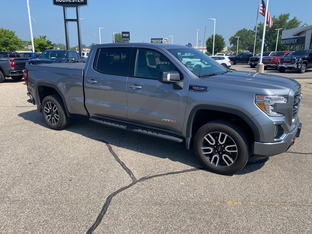 Used 2021 GMC Sierra 1500 AT4 with VIN 1GTP9EEL9MZ170508 for sale in Rochester, Minnesota