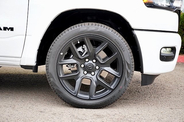 New 2026 Bright White Clear-Coat Exterior Paint RAM Laramie image 8