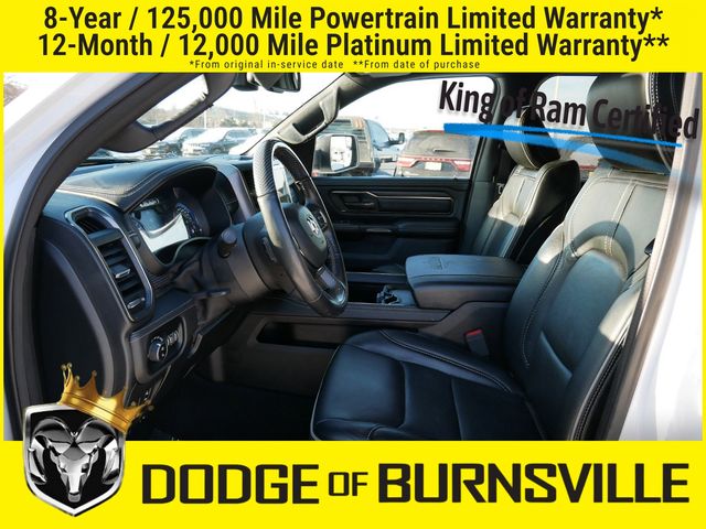 Certified 2020 RAM Ram 1500 Pickup Limited with VIN 1C6SRFHTXLN132911 for sale in Burnsville, Minnesota