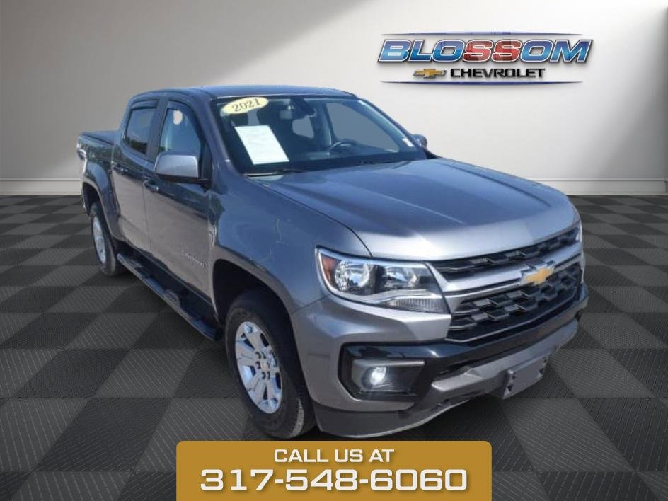 Used 2021 Satin Steel Metallic Chevrolet LT image 1