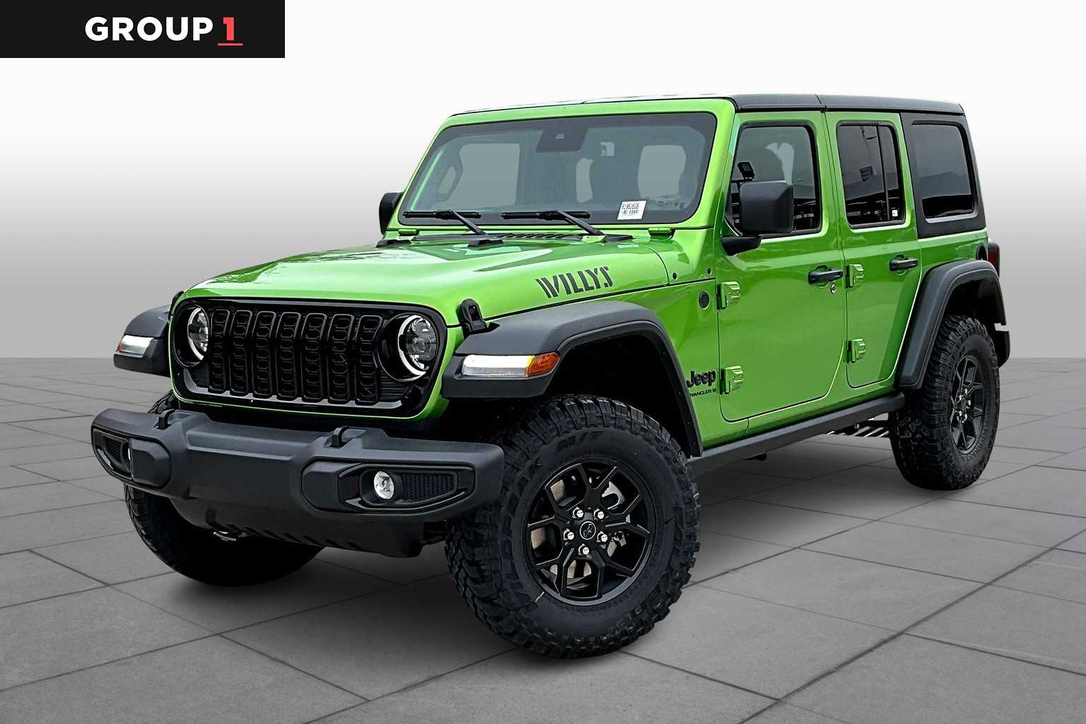New 2025 Jeep Wrangler Willys Sport Utility in Oklahoma City