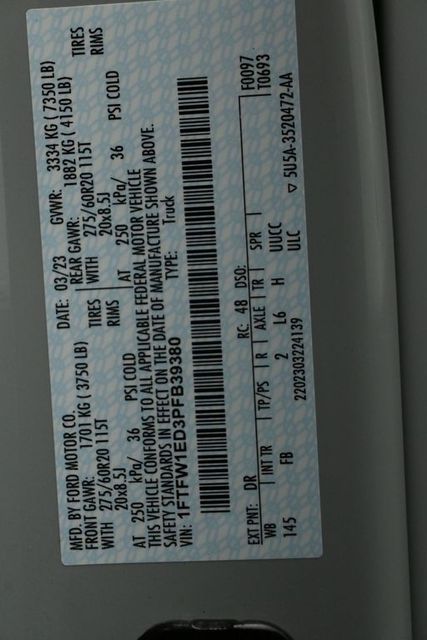 2023 FORD F-150 - Image 36