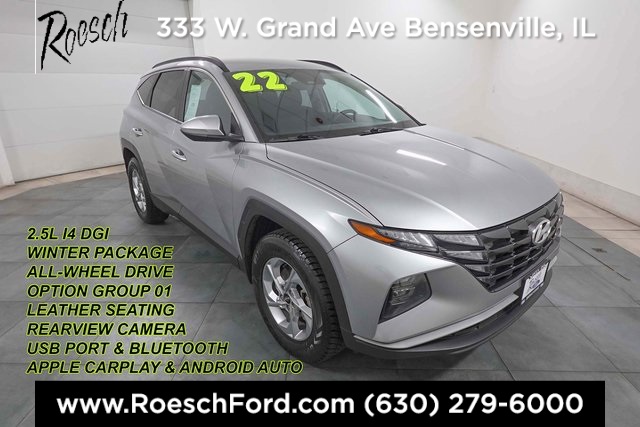 Used 2022 Hyundai Tucson SEL with VIN 5NMJBCAE2NH091385 for sale in Bensenville, IL