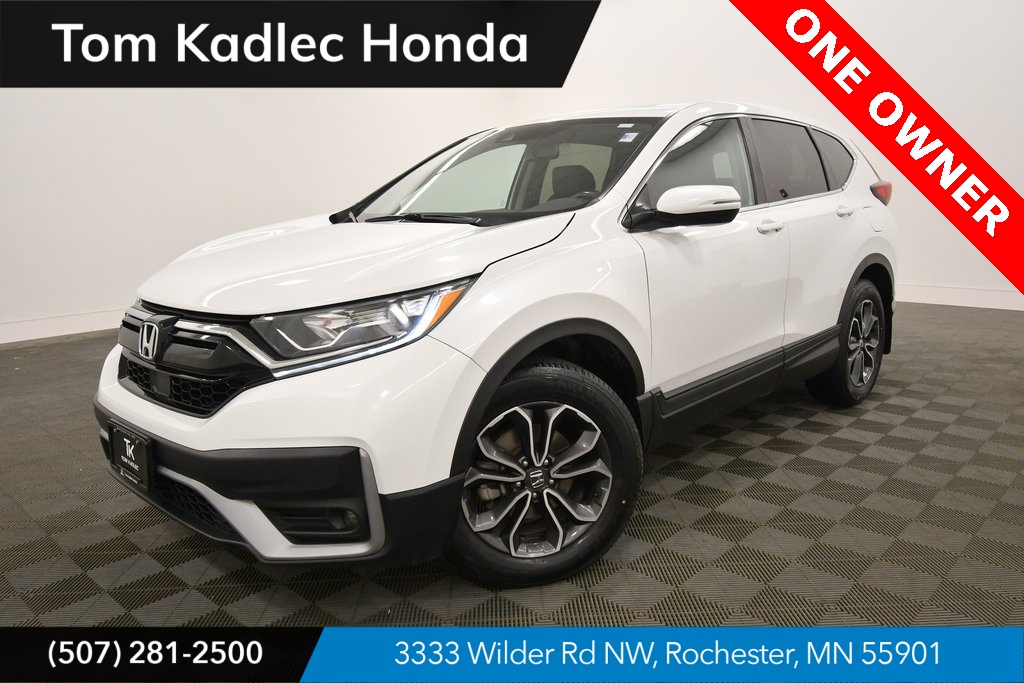 Certified Used 2020 Platinum White Pearl Honda AWD EX-L image 1