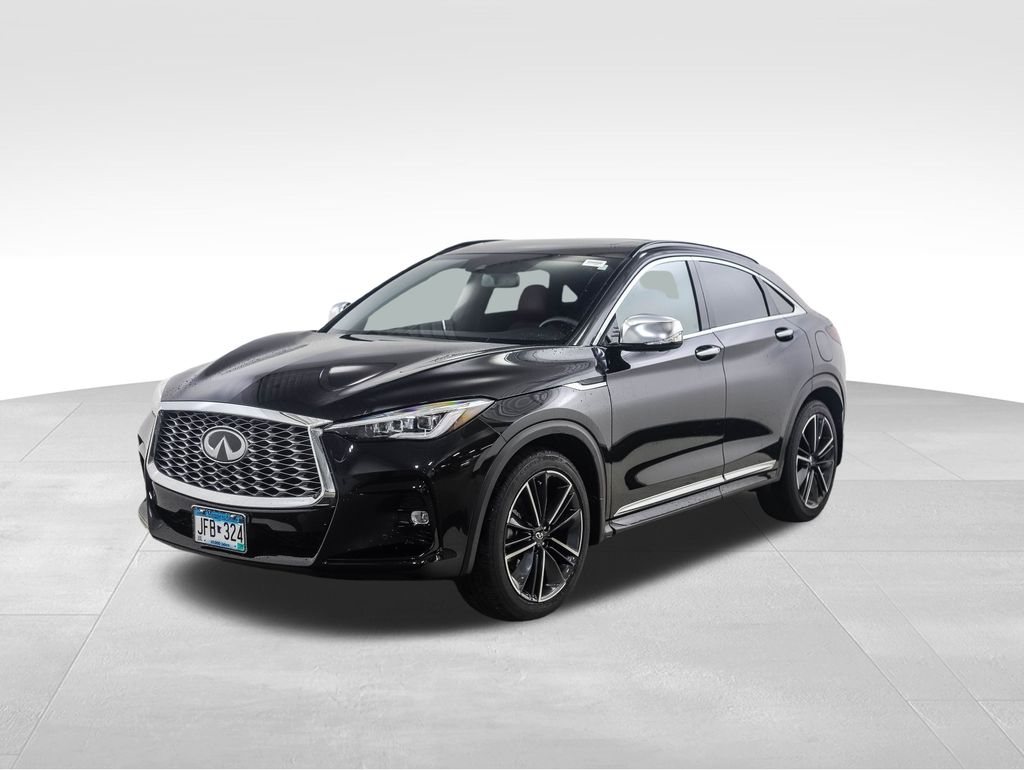 Used 2023 INFINITI QX55 Sensory with VIN 3PCAJ5LR9PF100666 for sale in Minneapolis, Minnesota