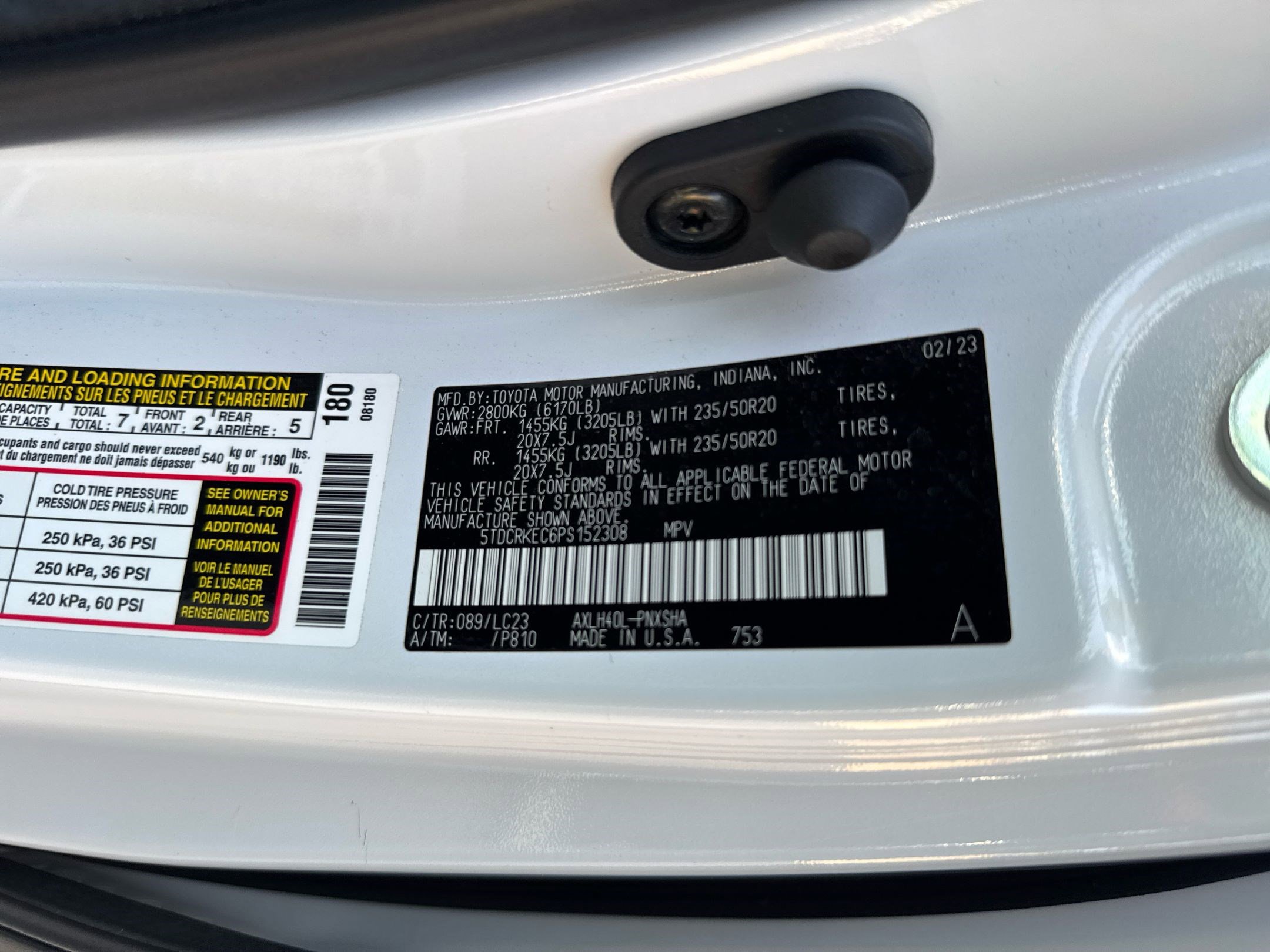 2023 Toyota Sienna XSE photo 20