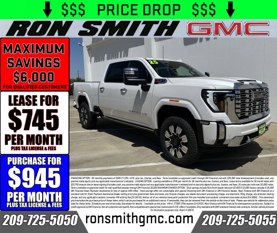 2025 GMC Sierra 2500 HD Denali