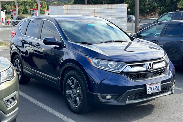 Used 2019 Honda CR-V EX with VIN 5J6RW1H51KA024584 for sale in Napa, CA