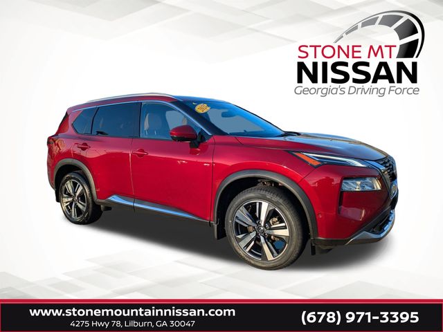 2021 Nissan Rogue Platinum's photo