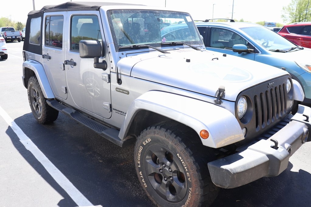 Used 2017 Jeep Wrangler Unlimited Freedom Edition with VIN 1C4BJWDG9HL571089 for sale in Saint James, MO