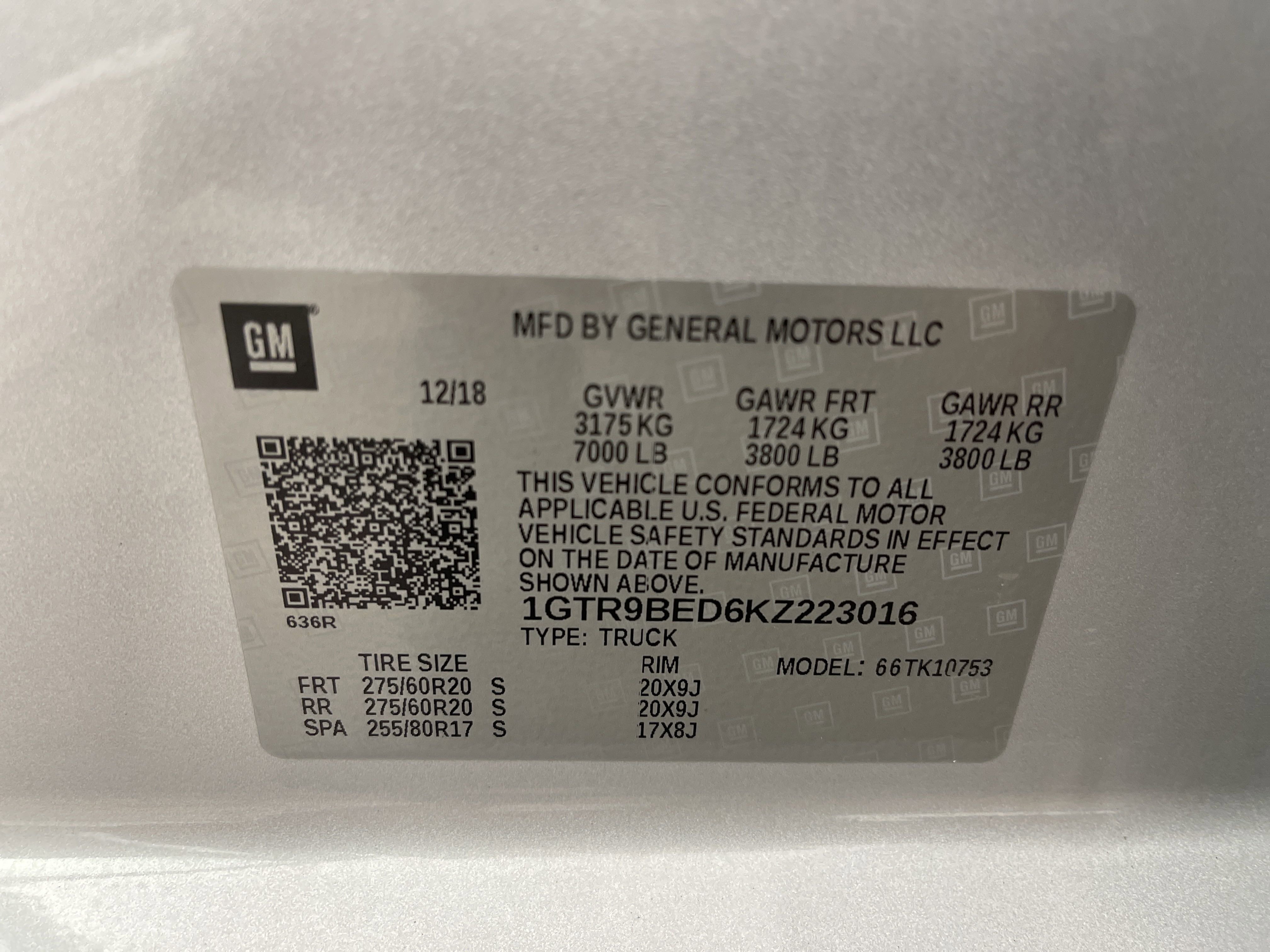 2019 Gmc Sierra 1500 SLE photo 16