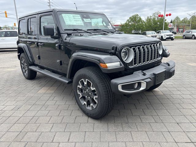 New 2025 Black Jeep Sahara image 1